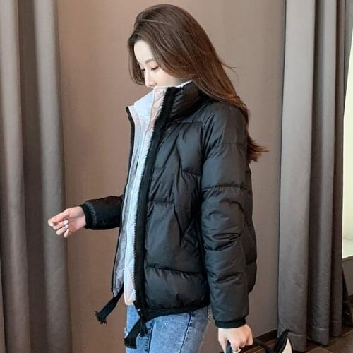 White Duck Down Jacket Female Autumn Winter 2021 Light Thin Black Coat Short Parkas Ladies Jacket Casaco Feminino Inverno Gxy104