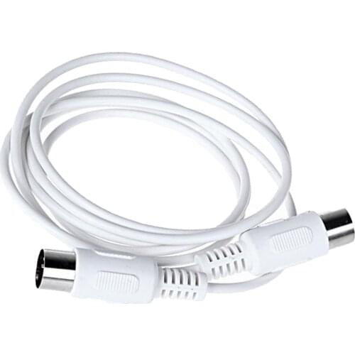 1.5m PVC White MIDI Cable Music Wire 5 Pin Male Cable for Electronic Organ Piano