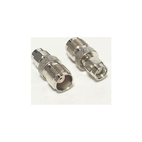 1PC brand new TNC female jack to RP-SMA male plug RF coaxial connector direct nickel-plated adapter