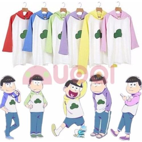 2018 Mr Osomatsu San 2rd Season Hoodie Hooded Sweater Cosplay Costume Shirt Women Men
