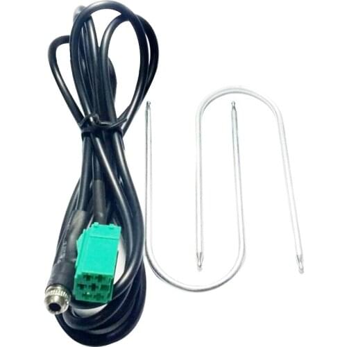 Car Audio 3.5mm Female Aux Cable Mini ISO Adapter + Removal Keys