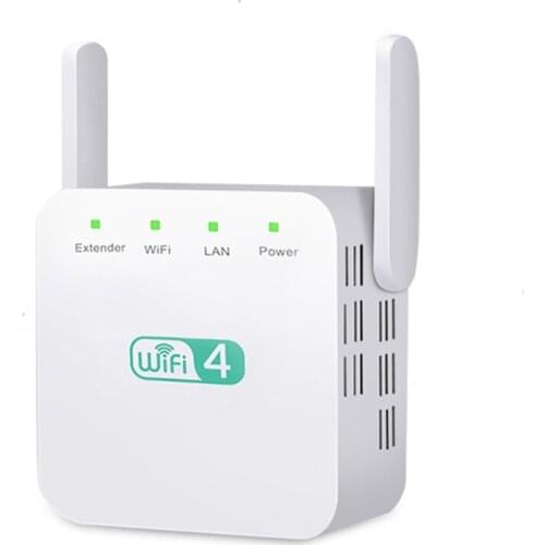 Wireless Wifi Extender 300Mbps Amplifier Long Range Wifi Signal Booster Ultraboost Long Range Wifi Repeater,US Plug