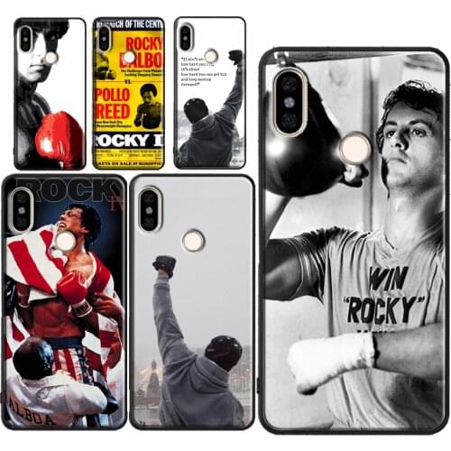 Rocky Balboa Movie Quote Motivation Boxing Phone Case For Xiaomi Redmi Note 10 9 8 Pro 8T 9S Note7 Cover For Redmi 9 9A 9C 9T 8A