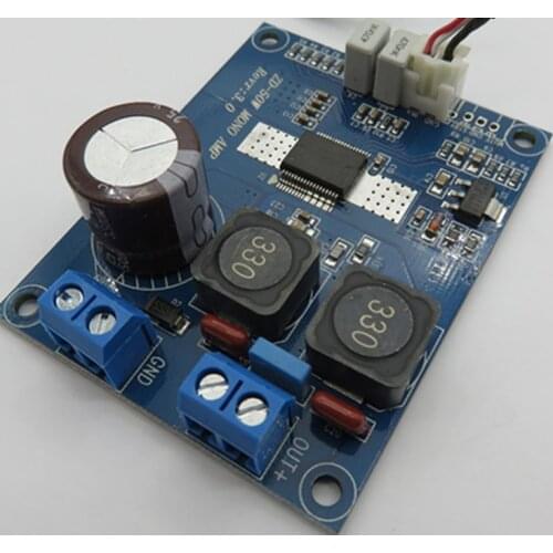 DC12-24V Mono 50W Original TDA7492MV Digital Amplifier Chip D Digital Power Amplifier 64mm * 50mm