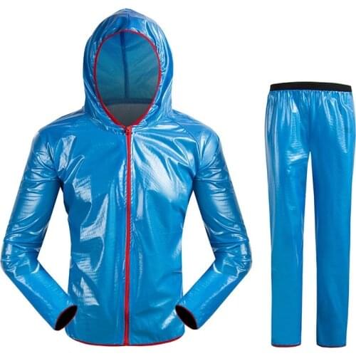 Raincoat For Women And Man Motorcycle Ultra-Thin Waterproof Outdoor Sports Riding Set Work Vehicle-specific And Fishing Raincoat