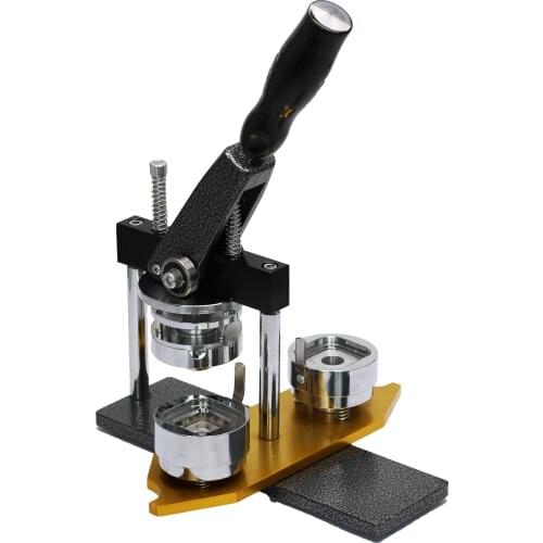 Square 55*55mm pin button badge making machine 55*55mm size DIY button maker