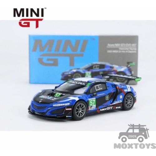 MINI GT 1:64 Acura NSX GT3 EVO #57 2020 LHD Diecast Model Car