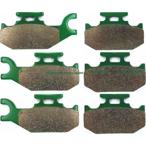 Brake Pad Set For Bombardier Atv Quest 500 (2x4 4x4) 2002-2004 / 650 (2x4 4x4 Xt Max) 2002 2003 2004 2005