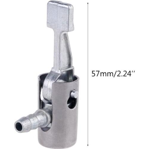 Tire inflator Lock on air Chuck,Mini air Compressor Portable tire inflator tire Chuck Hose end with Barb Connector