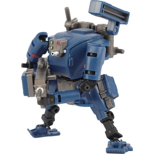 NFSTRIKE 8cm 1:60 DIY Assembly Mecha Model Logistics Mecha Assault Mecha Model High Quality - MM001 Ocean Blue