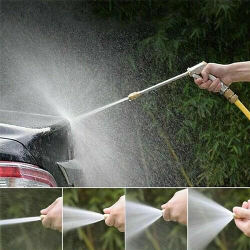 High pressure water spray gun car cleaning lawn garden water pipe nozzle 8mm