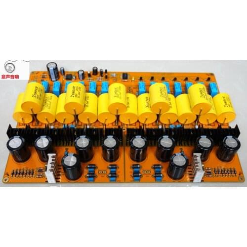 Assembeld Hi End PASS 1.7 FET Full Balance Preamplifier Board DIY Preamp