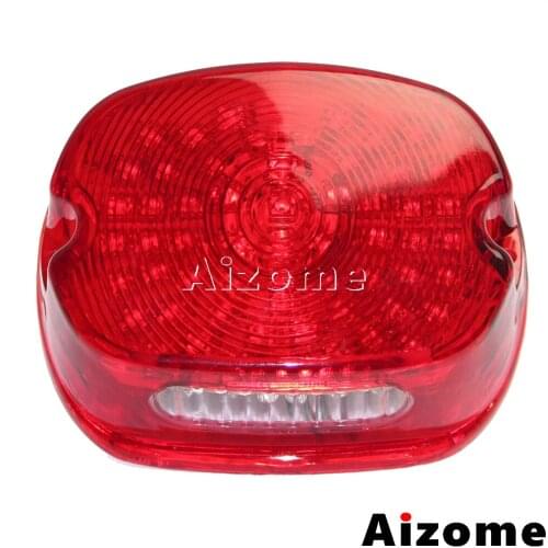 Motorcycle LED Laydown Tail Light Brake Stop Lamp For Harley Heritage Softail Standard Electra Glide Tour Glide Dyna Road King
