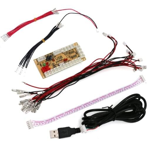 Zero Delay Board Arcade USB Encoder To PC Raspberry Pi ZIPPY Joystick Control SANWA American Push Button Connection Cable
