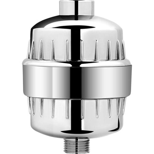 High Output Universal Shower Filter with Replaceable Multi-Stage Filter Cartridge - Transform Itching, Eczema & Acne Into Glowin