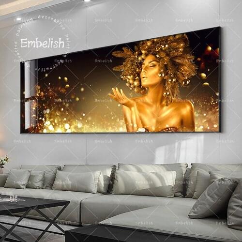 1 Pieces Modern Home Decor Pictures For Living Room Sexy Nude African Woman With Skin Wall Art Pictures HD Print Canvas Painting