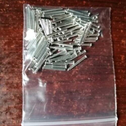 29pcs D1mm*10mm*1.5mm module power pin flat head cap straight needle tin-plating