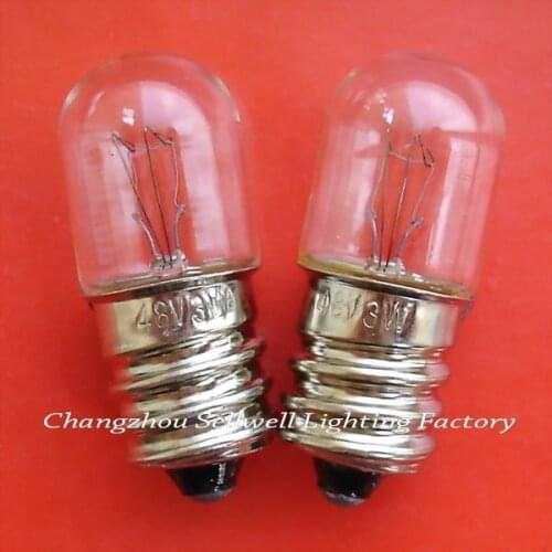 48v 3w E12 T13x34 Great!miniature Lamp Bulb A649