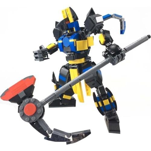530PCS Anubis Mini Building Blocks 19cm Anime Figure Model Toys Action Figure One Piece Cartoon Figure Dolls Toys For Children