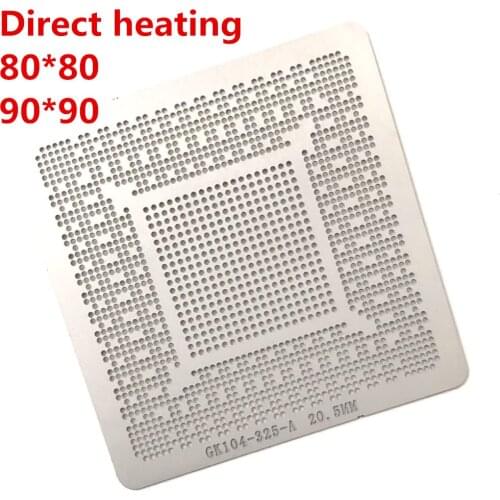 80*80 90*90 GK104-325-A2 GK104-400-A2 GK104-200-KD-A2 GK104-300-KD-A2 N13E-GT-W-A2 N13E-GTX-A2 N14E-GTX-A2 BGA Stencil Template