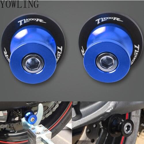 Motorcycle Accessories Aluminum M8 Swingarm Spools Slider Stands Screw For Suzuki TL1000R TL 1000R TL 1000 R Bandit 1998-2003