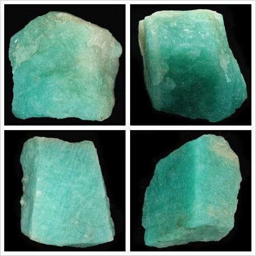 Amazon 3-4cm stone natural stone amazonite courage diy jewelry pendants original stone carving materials teaching specimens