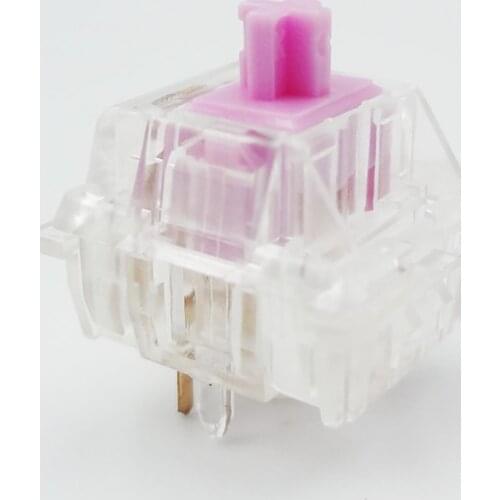 DUROCK Linear Mechanical Keyboard Switch 5 pins Linears 65g KeySwitches for Custom Gaming Mechanical Keyboards