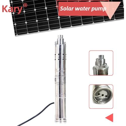 Kary factory price 0.5hp 1.0hp 1.5hp water submersible 24v DC solar water pump price india excavator water pump