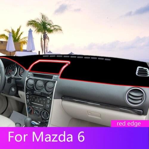 Gxmpan for Mazda Classic Horse 6 Sun Protection Mat Work Control Panel Shading Light-proof Pad Car Accessories
