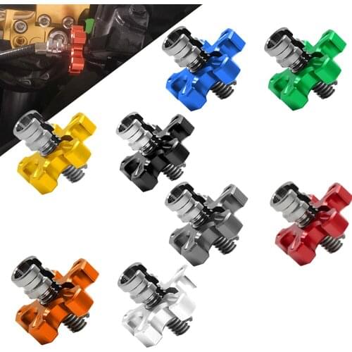 M8*1.25 Motorcycle Clutch Cable Wire Adjuster Screw for Kawasaki AR125LC GPZ1000RX ZZR250 ZR400 ZX1000RX ZX400C All years