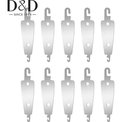 10pcs Metal Needle Threader Cross Stitch Needle-threading Tools Stitch Insertion Threader for Needlework DIY Sewing Supplies