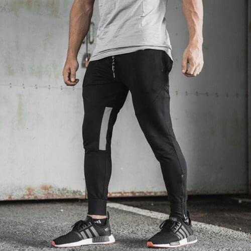 2021 New Mens Casual Sweatpants Gyms Fitness Sports pants Bodybuilding Joggers Workout Trousers Men Running Cotton Pencil Pants