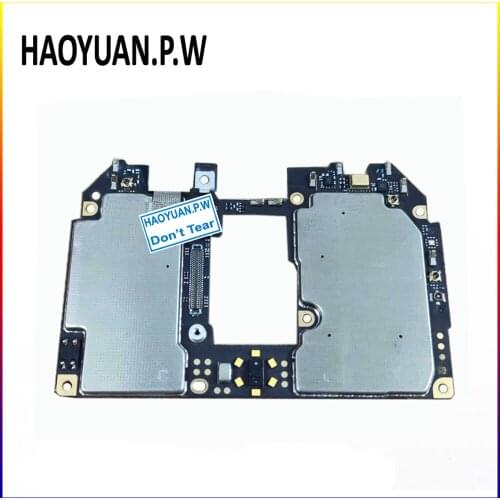 HAOYUAN.P.W Original Housing Full Working Unlocked Mainboard Motherboard flex Circuits FPC For meizu 16X