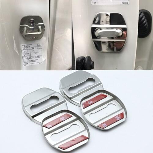 Excellent Stainless Steel Door Lock Buckle Protective Cover Auto Case For Nissan Murano MK1 MK2 MK2 2005-2019 Car Styling