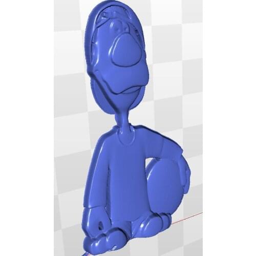 Relief basketball 3d model for cnc in STL file