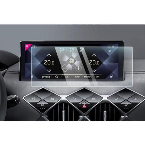 RUIYA Car Screen Protector For DS 3 Crossback 2019 2020 GPS Navigation Center Touch Display Auto Interior Sticker Accessories