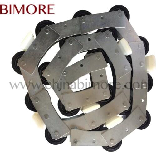 SCH439050 Escalator Newel chain End Cluster 18 Rollers For Handrail Balustrade