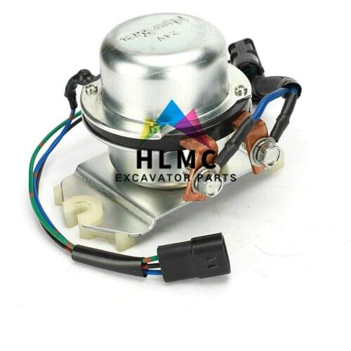 SK200-6/6E SK200-8 Excavator power switch 24V starter relay switch BR670