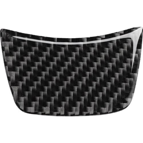 Carbon fiber car interior decoration, steering wheel logo decoration, Suitable For Audi A3 A4 A6 Q3 Q5 Q7 car stickers