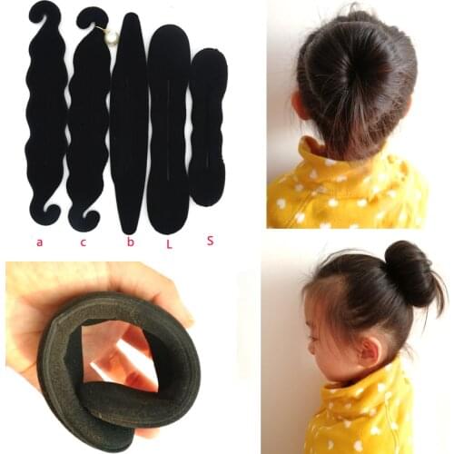 Magic Sponge Hair Braiding Styling Tools Hair Bun Maker Braid Accessories Wig Donut DIY Girls Women