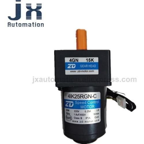 ZD AC Speed Motor 4IK25RGN-C/4IK25RGN-A Speed Ratio 3~750K Optional For Mask Machine Equipment