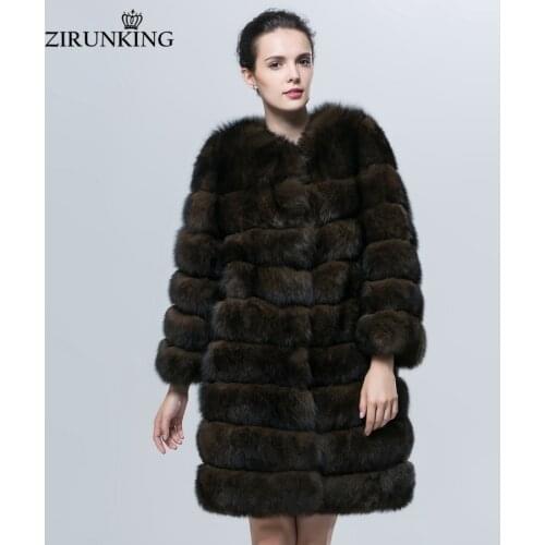 Шубы из натурального меха ZIRUNKING China At AliExpress