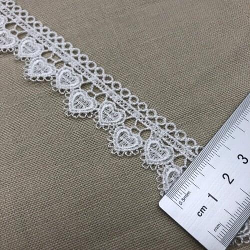 2.7cm Width Sewing Accessories Water Soluble Lace Trim DIY