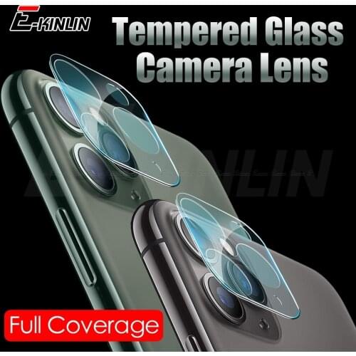 3pcs For iPhone 12 mini 11 Pro XS Max X XR 8 7 Plus SE 6 6S Back Camera Lens Screen Protector Tempered Glass Protective Film