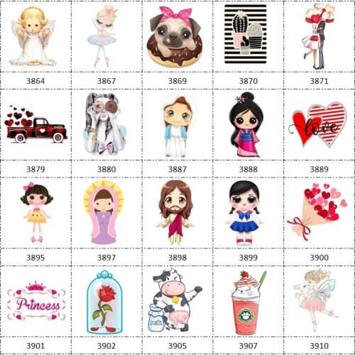 30 Pcs Planar Resin Cartoon Series for Mexico Style Animal Dancer Heart for Crafts Jewelry Making Birthday Girl DIY Accessory