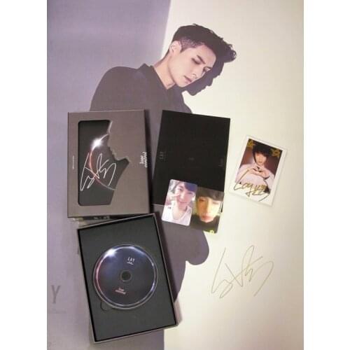 EXO Lay autographed signed album SOLO LOSE CONTROL CD 11.2016