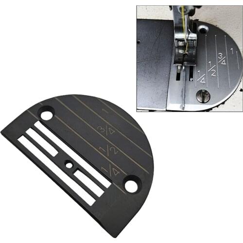 Black Sewing Machine Needle Plate Parts Needle Throat Plate Sewing Machine Fits for Singer Sewing Machine Accessories Attachment