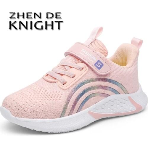 Autumn Children Shoes Brethable Mesh Kids Sports Shoes For Girls Fashion Casual Running Sneakers Girls Shoes