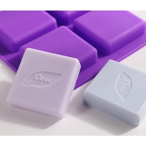 Soap Molds Leaf Soap Molds Silicone Easy To Demould DIY Handmade Craft Traysoap Mold Rectangle Cake Decorating Tools