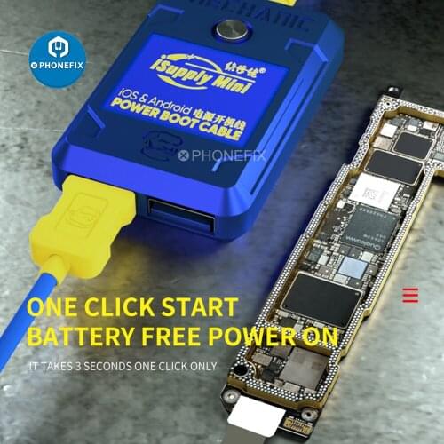 Mechanic iSupply Power Cable For iPhone Samsung Huawei Android Mini DC Power Supply Test Cable Motherboard Activation Boot Line